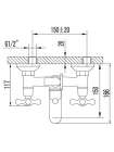 Смеситель Lemark Standard LM2102C для ванны с душем