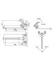 Смеситель Bravat Eler F6191238CP-01L универсальный