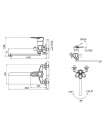 Смеситель Bravat Loop F6124182CP-02L универсальный