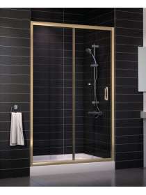 Душевая дверь в нишу Vegas Glass ZP 0125 05 01 профиль бронза, стекло прозрачное