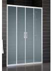 Душевая дверь в нишу Vegas Glass Z2P 160 01 10 профиль белый, стекло сатин