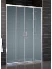 Душевая дверь в нишу Vegas Glass Z2P 180 07 10 профиль матовый хром, стекло сатин