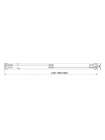 Душевая дверь в нишу Aquanet Delta NPD6122 150 см