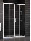 Душевая дверь в нишу Vegas Glass Z2P 190 01 01 профиль белый, стекло прозрачное
