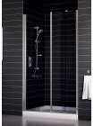 Душевая дверь в нишу Vegas Glass EP-F-1 0145 07 01 L профиль матовый хром, стекло прозрачное