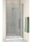 Душевая дверь в нишу GuteWetter Trend Door GK-862AP правая 123 см стекло бесцветное Two, профиль хром