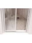 Душевая дверь в нишу GuteWetter Practic Door GK-402 88-92 см стекло бесцветное, профиль матовый хром