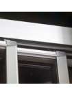 Душевая дверь в нишу GuteWetter Practic Door GK-403A левая 116-120 см стекло бесцветное, профиль матовый хром