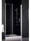 Душевая дверь в нишу Vegas Glass EP-F-1 0120 08 01 R профиль глянцевый хром, стекло прозрачное