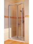 Душевая дверь в нишу GuteWetter Practic Door GK-404 левая (83-87)x190 стекло бесцветное, профиль мат. хром