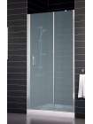 Душевая дверь в нишу Vegas Glass EP-F-1 0115 08 10 L профиль глянцевый хром, стекло сатин