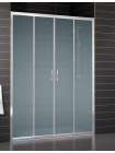 Душевая дверь в нишу Vegas Glass Z2P 210 07 10 профиль матовый хром, стекло сатин