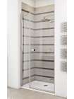 Душевая дверь в нишу GuteWetter Trend Door GK-862BP правая 115 см стекло бесцветное Two, профиль хром