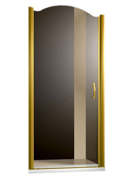 Душевая дверь в нишу Sturm Schick 80 см R gold