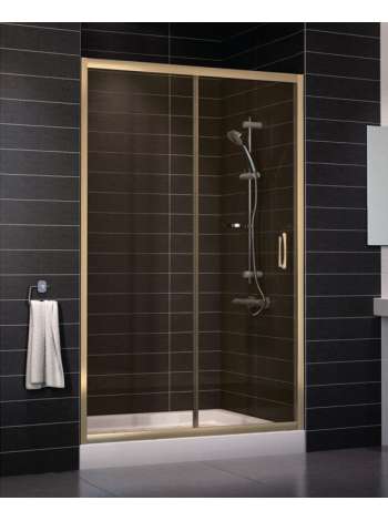 Душевая дверь в нишу Vegas Glass ZP 0125 05 05 профиль бронза, стекло бронза