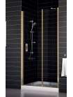 Душевая дверь в нишу Vegas Glass EP-F-1 0120 05 01 L профиль бронза, стекло прозрачное