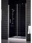 Душевая дверь в нишу Vegas Glass EP-F-1 0140 07 01 L профиль матовый хром, стекло прозрачное