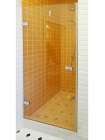 Душевая дверь в нишу GuteWetter Trend Door GK-861 левая 85 см стекло бесцветное Two, фурнитура хром
