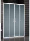 Душевая дверь в нишу Vegas Glass Z2P 190 01 10 профиль белый, стекло сатин