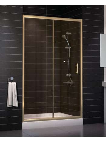 Душевая дверь в нишу Vegas Glass ZP 0120 05 05 профиль бронза, стекло бронза