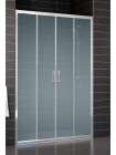 Душевая дверь в нишу Vegas Glass Z2P 160 07 10 профиль матовый хром, стекло сатин