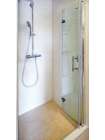 Душевая дверь в нишу GuteWetter Lux Door GK-102A правая 100 см стекло бесцветное, профиль хром