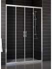 Душевая дверь в нишу Vegas Glass Z2P 190 07 01 профиль матовый хром, стекло прозрачное