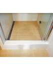 Душевая дверь в нишу GuteWetter Lux Door GK-102A правая 80 см стекло бесцветное, профиль хром