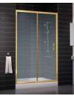 Душевая дверь в нишу Vegas Glass ZP 0120 09 02 профиль золото, стекло шиншилла