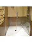 Душевая дверь в нишу GuteWetter Lux Door GK-102A правая 85 см стекло бесцветное, профиль хром