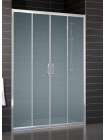 Душевая дверь в нишу Vegas Glass Z2P 190 07 10 профиль матовый хром, стекло сатин