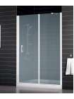 Душевая дверь в нишу Vegas Glass EP-F-1 0180 08 10 L профиль глянцевый хром, стекло сатин