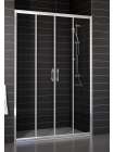 Душевая дверь в нишу Vegas Glass Z2P 170 07 01 профиль матовый хром, стекло прозрачное
