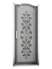 Душевая дверь в нишу Sturm Schick 80 см L decor chrome