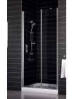 Душевая дверь в нишу Vegas Glass EP-F-1 0105 07 01 L профиль матовый хром, стекло прозрачное