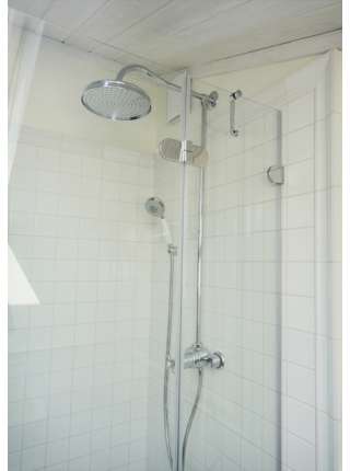 Душевая дверь в нишу GuteWetter Lux Door GK-002A правая 115 см стекло бесцветное, фурнитура хром