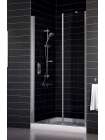 Душевая дверь в нишу Vegas Glass EP-F-1 0120 07 01 L профиль матовый хром, стекло прозрачное