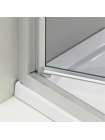 Душевая дверь в нишу GuteWetter Practic Door GK-402 63-67 см стекло бесцветное, профиль матовый хром