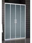 Душевая дверь в нишу Vegas Glass Z2P 150 01 10 профиль белый, стекло сатин