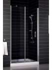 Душевая дверь в нишу Vegas Glass EP-F-1 0130 07 01 R профиль матовый хром, стекло прозрачное