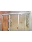 Душевая дверь в нишу GuteWetter Practic Door GK-403A правая 131-135 см стекло бесцветное, профиль матовый хром