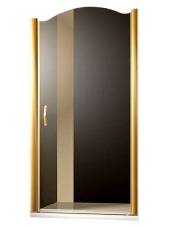 Душевая дверь в нишу Sturm Schick 90 см L bronze