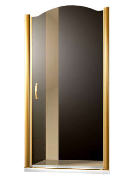 Душевая дверь в нишу Sturm Schick 90 см L bronze