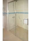 Душевая дверь в нишу GuteWetter Slide Door GK-862 левая 155 см стекло бесцветное, профиль хром