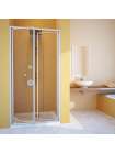 Душевая дверь в нишу GuteWetter Practic Door GK-402 68-72 см стекло бесцветное, профиль матовый хром