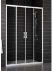 Душевая дверь в нишу Vegas Glass Z2P 180 01 01 профиль белый, стекло прозрачное