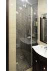 Душевая дверь в нишу GuteWetter Trend Door GK-862BP левая 110 см стекло бесцветное Two, профиль хром