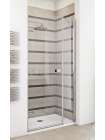 Душевая дверь в нишу GuteWetter Trend Door GK-862BP левая 110 см стекло бесцветное Two, профиль хром