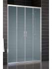 Душевая дверь в нишу Vegas Glass Z2P 150 07 10 профиль матовый хром, стекло сатин