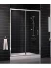 Душевая дверь в нишу Vegas Glass ZP 0135 08 01 профиль глянцевый хром, стекло прозрачное
